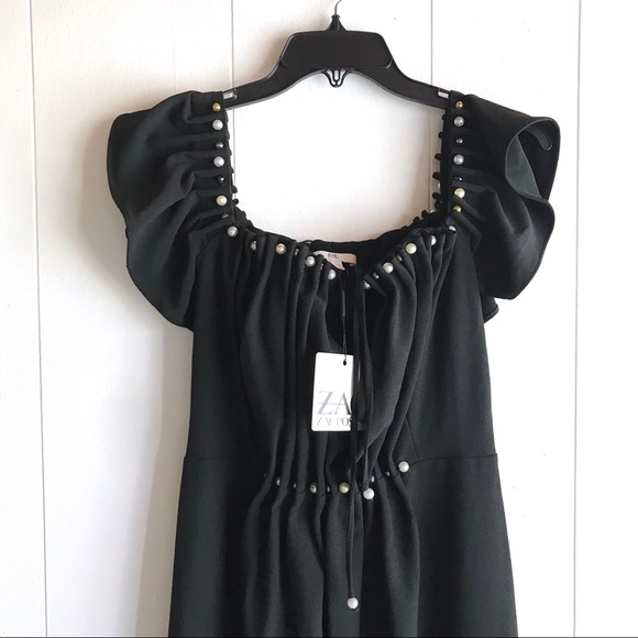 NWT ZAC Zac Posen Claudine Off-the-Shoulder Gown - Picture 5 of 6